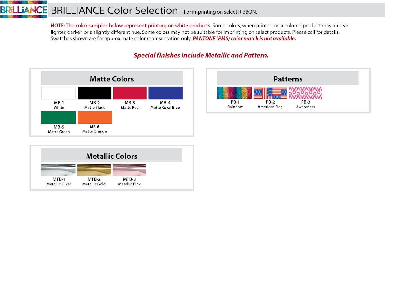 color chart