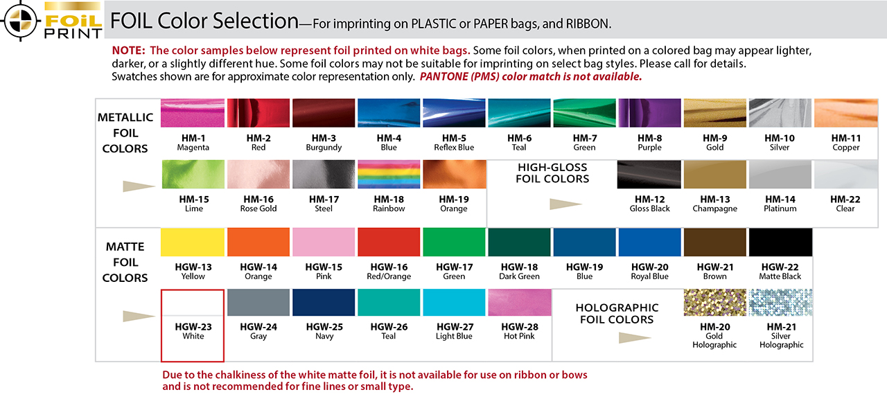 color chart