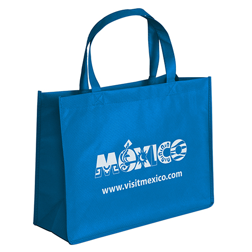 Large Non-Woven Tote Bag w/Side Pockets