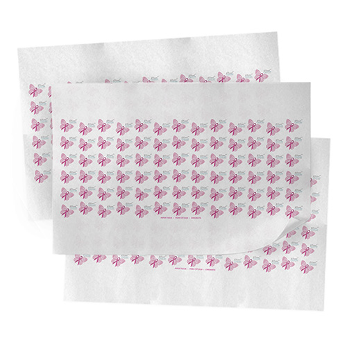 BABCOR Packaging: Pewter 2-Sided Pearlesence Printed Tissue - 20 x 30 in.